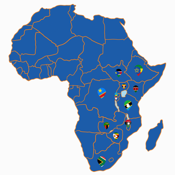 Africa We deliver across sub- saharan countries ithrough comprehensive logistics and transport services